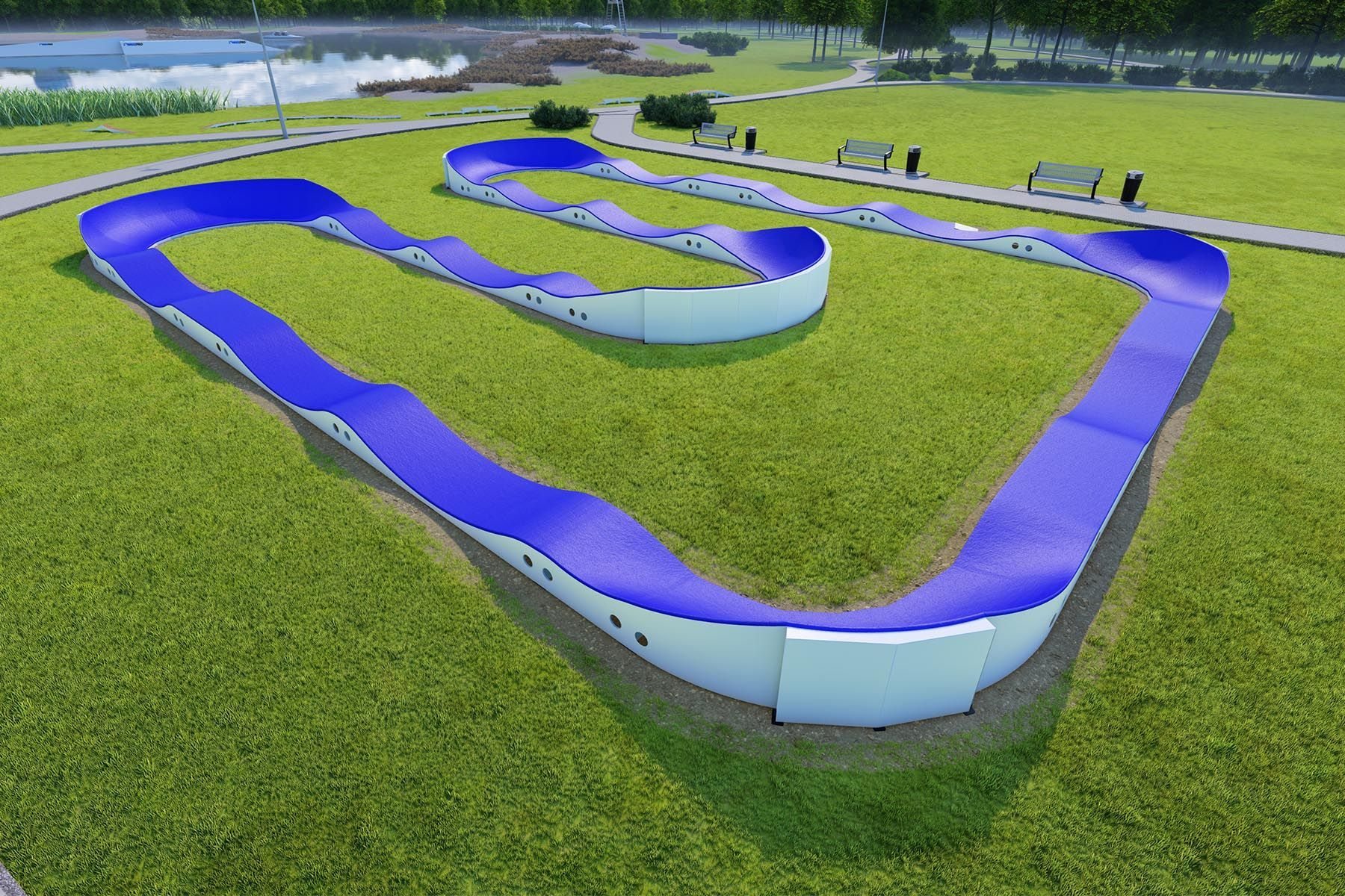 Pumptrack Sakhir E PC4AEPE – foto 1