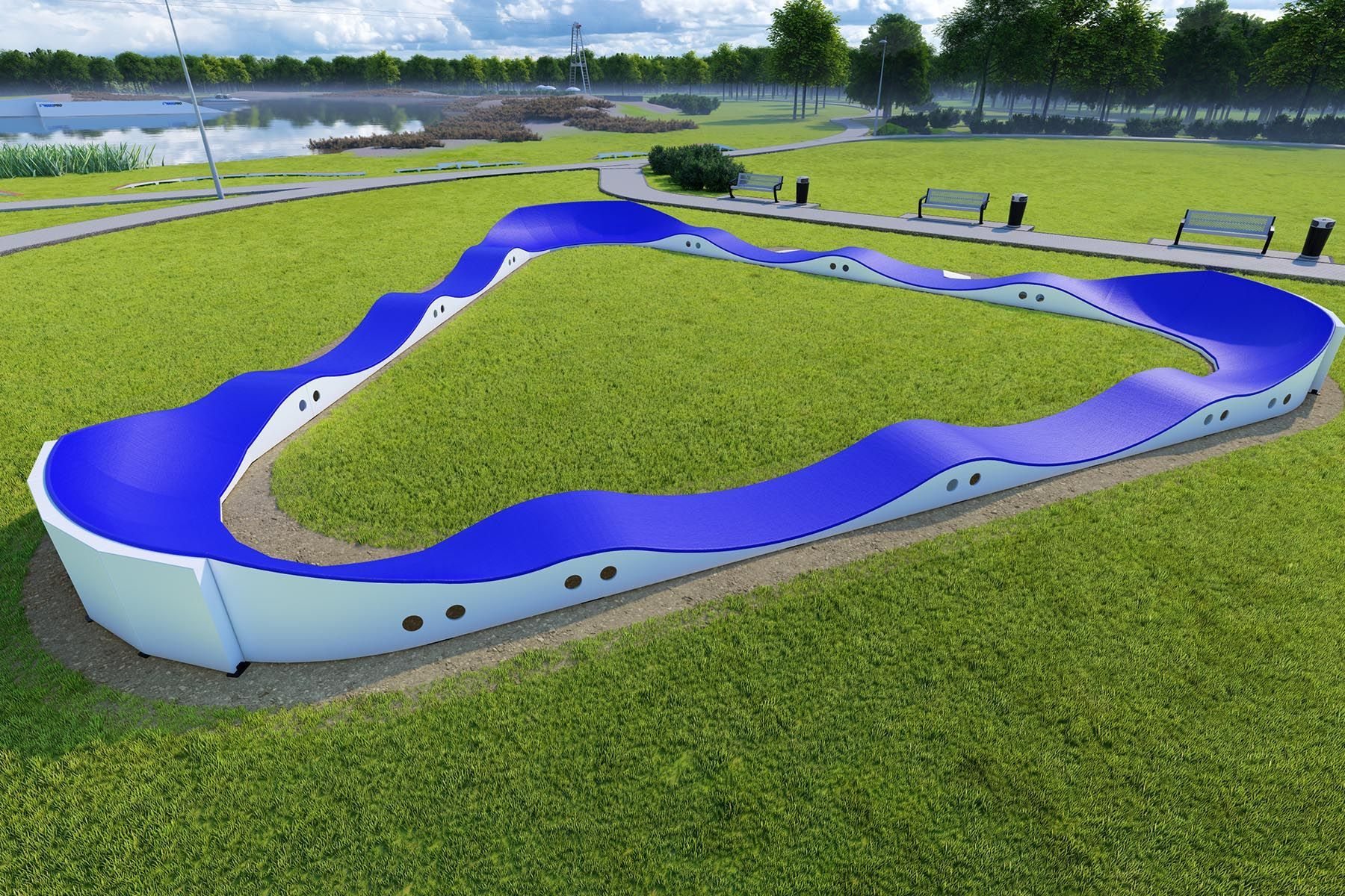 Pumptrack Triangle E PC2AEPE – foto 2
