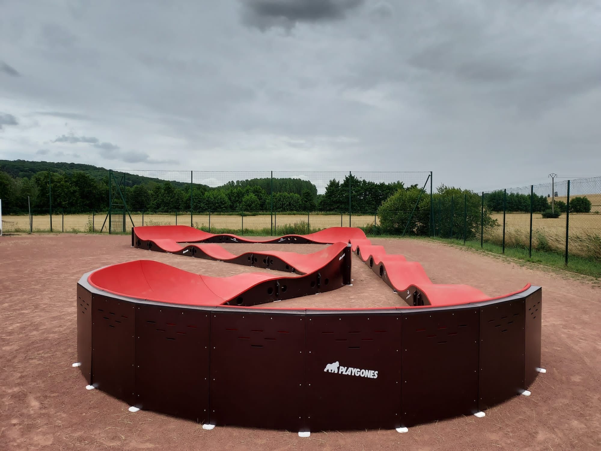 Pumptrack - Breuillet (Franța) – foto 1