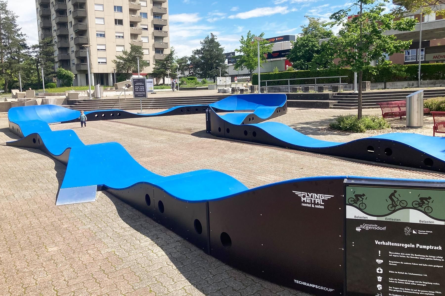 Pumptrack - Regensdorf (Elveția)