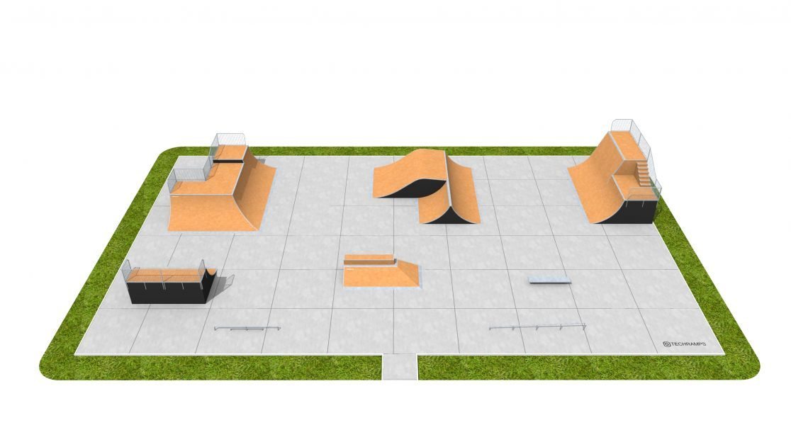Skatepark Modular PSM13