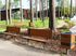 Bancă cu spătar pentru loc de joacă și parc - BGL-6026 imagine 4