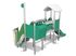Set pentru loc de joacă din materiale reciclate - BGL-7115 RECYCLED imagine 2